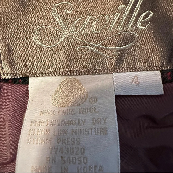 Saville Women's Brown 100% Pure Wool Long Sleeve Lined Blazer Jacket 4 - Picture 3 of 10